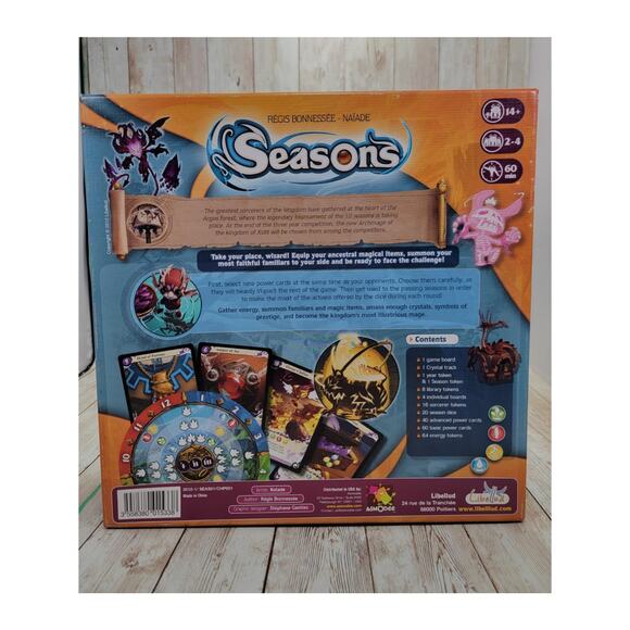 Seasons Board Game - 100% Complete - 2012 Asmodee - Picture 2 of 7